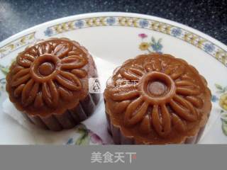 咖啡冰皮月饼的做法步骤：22