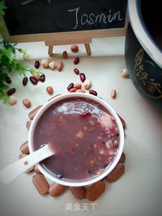 百莲好合多宝粥#铁釜烧饭就是香#的做法步骤：6