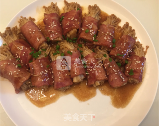 【食在Fastee】五花肉金针菇卷的做法步骤：7