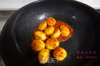 孜然蒜蓉香辣小土豆的做法步骤：7