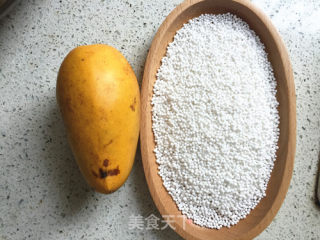 芒果西米露的做法步骤：1