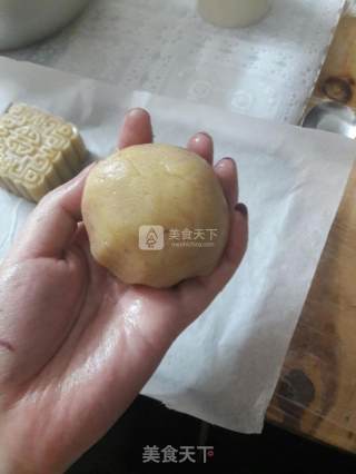 紫薯月饼的做法步骤：6