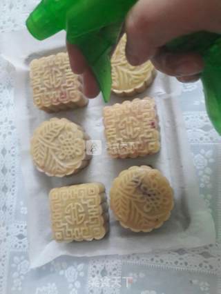 紫薯月饼的做法步骤：9