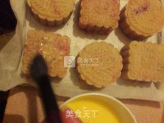 紫薯月饼的做法步骤：10