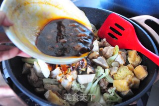 干锅三黄鸡的做法步骤：12