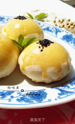 酥皮五仁月饼的做法步骤：22
