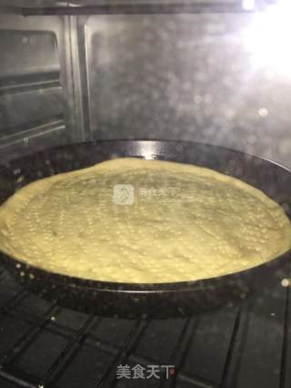 火腿肉披萨的做法步骤：3