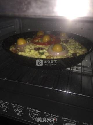 火腿肉披萨的做法步骤：4