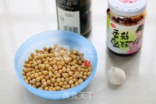 香菇豆豉酱黄豆的做法步骤：1