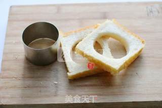 培根鸡蛋烤吐司的做法步骤：2
