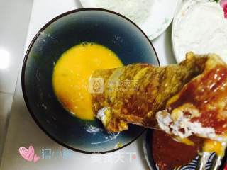 炸猪排的做法步骤：7