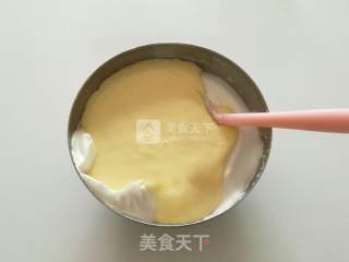 抹茶蜜豆蛋糕卷的做法步骤：8