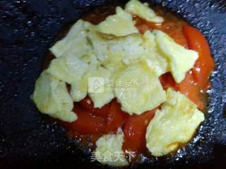 制作简单美味的西红柿鸡蛋的做法步骤：10
