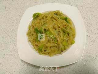 青椒土豆丝的做法步骤：10