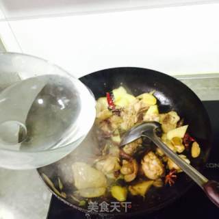 鸡肉炖蘑菇的做法步骤：7