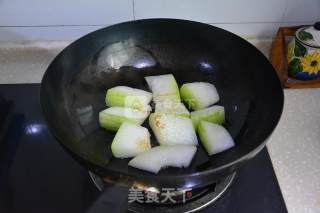 红椒冬瓜块的做法步骤：3