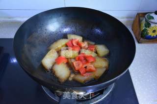 红椒冬瓜块的做法步骤：8