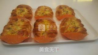 现烤面包之酥皮麻薯的做法步骤：2