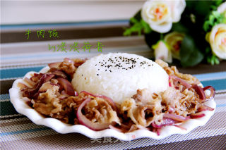 吉野家牛肉饭的做法步骤：7