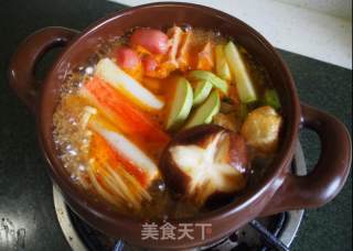 韩式部队锅的做法步骤：5