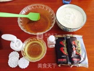 豆沙馅月饼的做法步骤：1