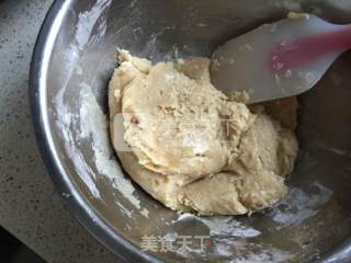 金沙奶黄月饼的做法步骤：3