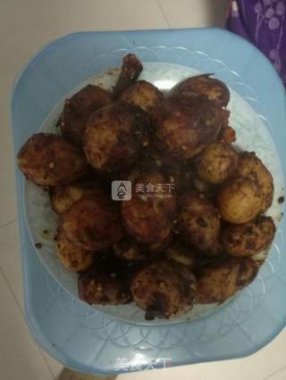 红烧土豆丸的做法步骤：2