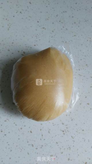 广式蔓越莓绿豆沙月饼的做法步骤：4
