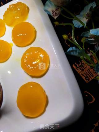 自制月饼咸蛋黄的做法步骤：8