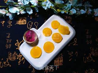 自制月饼咸蛋黄的做法步骤：9