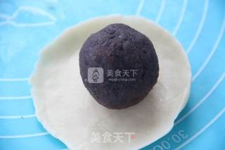 蛋黄酥的做法步骤：12