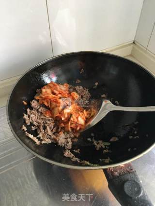 韩式泡菜锅的做法步骤：4