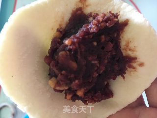 豆沙开口笑小酥饼的做法步骤：4