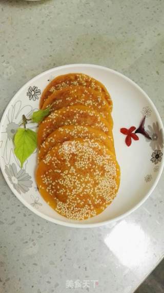 南瓜糯米饼的做法步骤：4