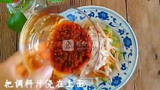 麻辣鸡丝的做法步骤：11