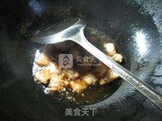 咖喱肉片圆白菜的做法步骤：4