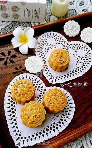 广式红豆沙月饼的做法步骤：13