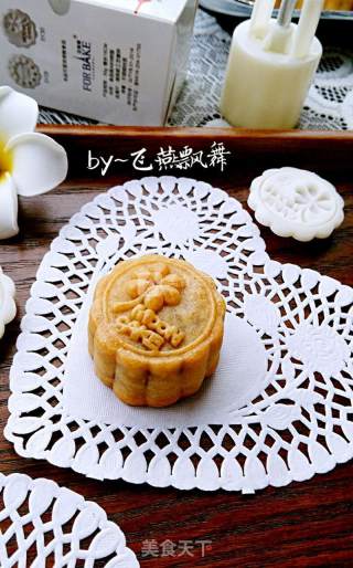 广式红豆沙月饼的做法步骤：14