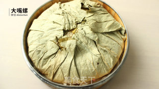荷叶糯香排骨丨大嘴螺的做法步骤：13