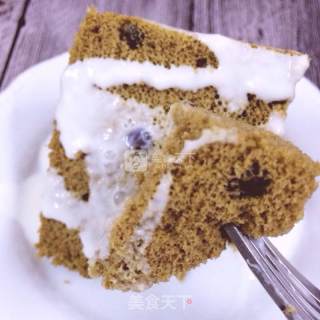 抹茶红豆戚风蛋糕的做法步骤：13