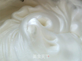 黄桃奶油蛋糕卷的做法步骤：5
