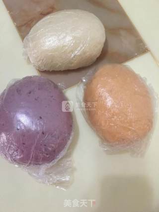 蔬菜馒头的做法步骤：1