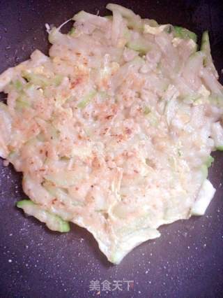 秋瓜蔬菜饼的做法步骤：13