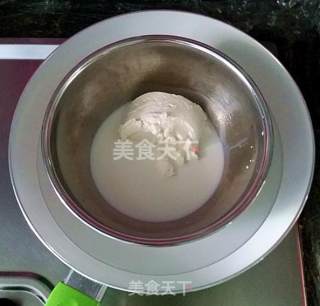 拉花轻拉酪蛋糕的做法步骤：3