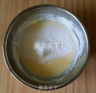 拉花轻拉酪蛋糕的做法步骤：6