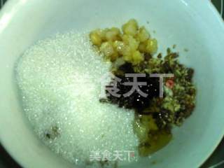 苏式火腿月饼馅的做法步骤：5