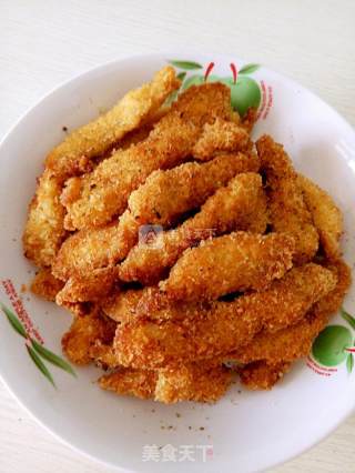 香酥鸡柳的做法步骤：3
