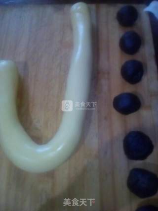 柠香豆沙月饼的做法步骤：9