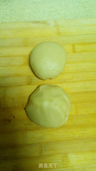 苏式榨菜鲜肉月饼的做法步骤：5