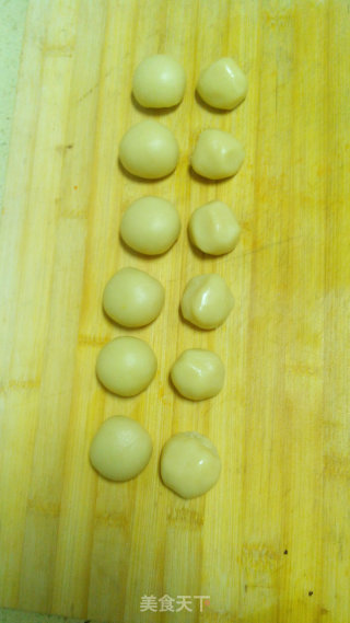 苏式榨菜鲜肉月饼的做法步骤：6